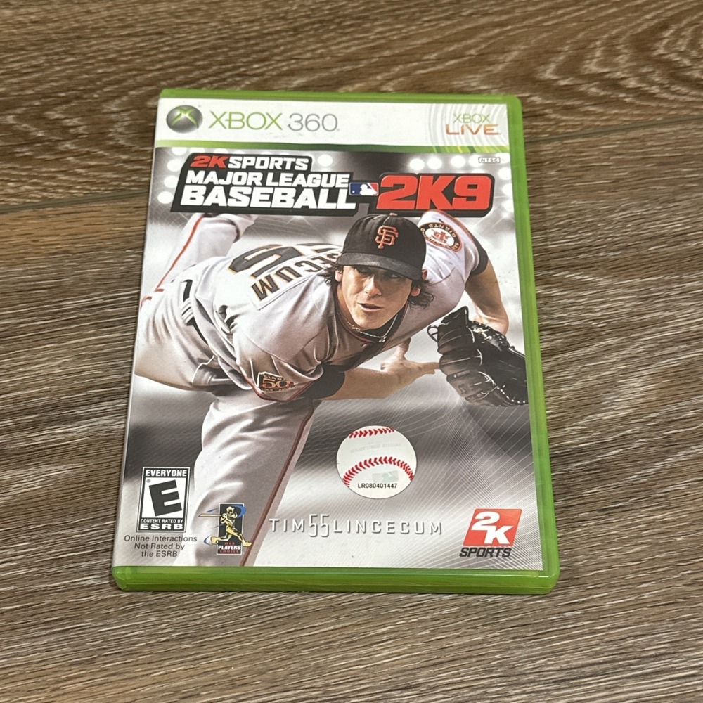 Major League Baseball 2K9 (Microsoft Xbox‎ 360, 2009)